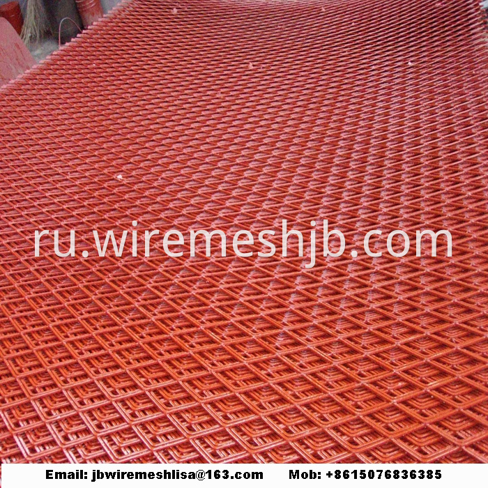 Powder Coated And Galvanized Expanded Metal Mesh